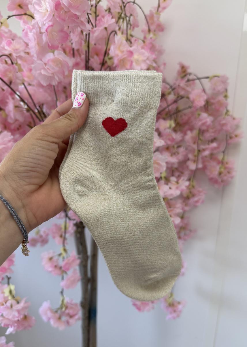Chaussettes coeur