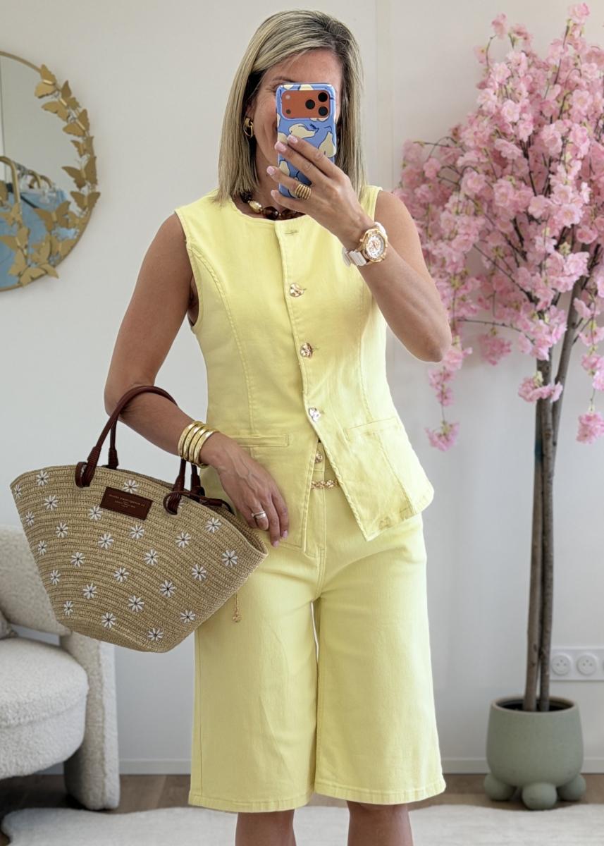 Ensemble Aaron jaune