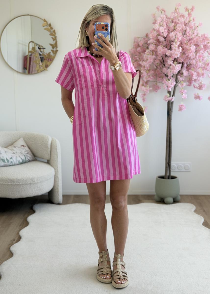 Robe Kessy fushia