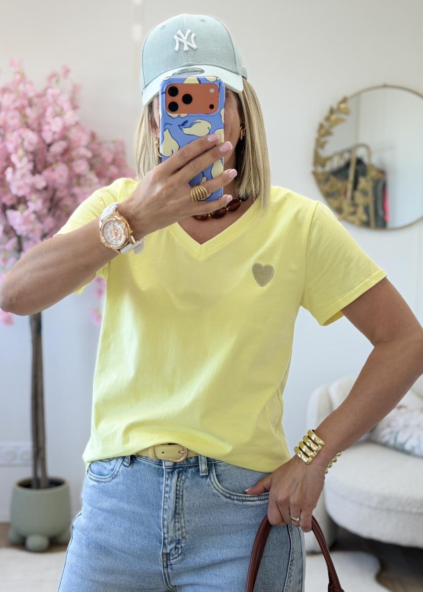 Tee shirt Yanis jaune
