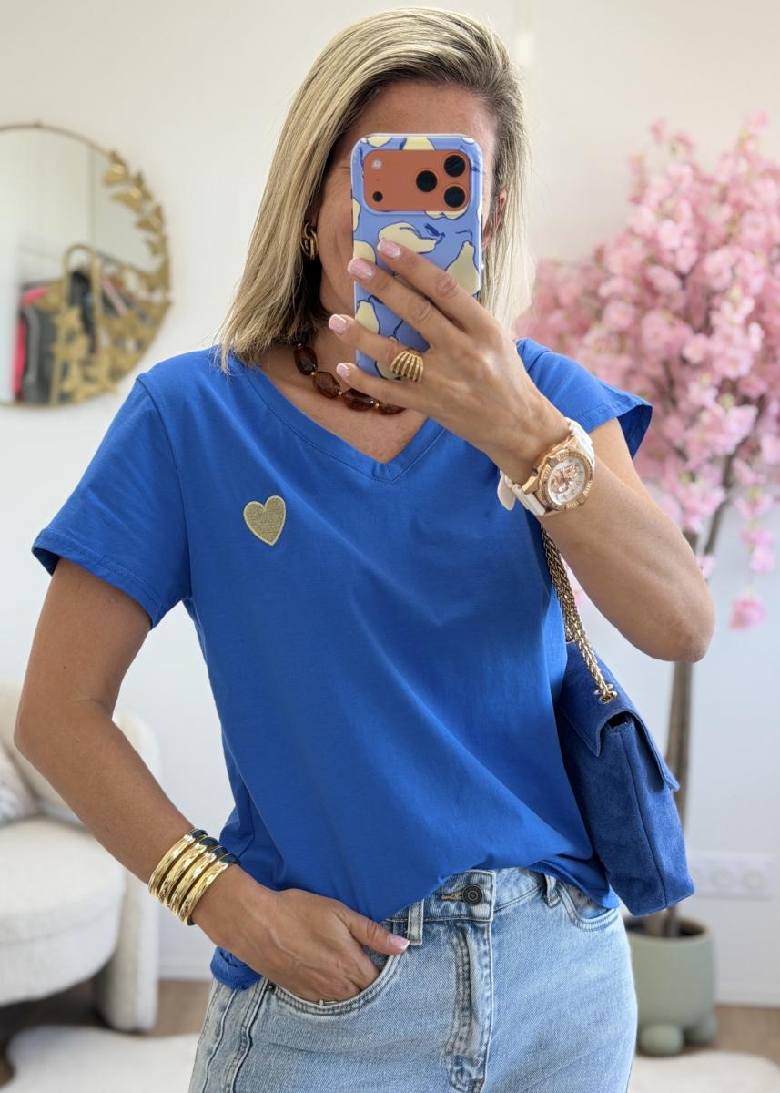 Tee shirt Yanis bleu