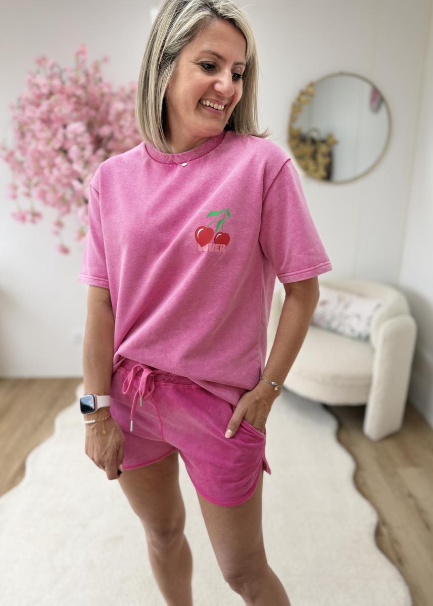 Ensemble Cherry fuschia