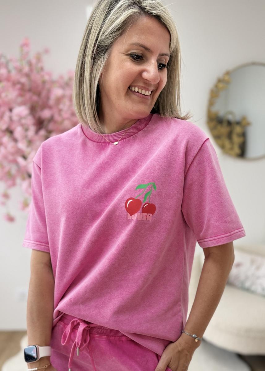 Ensemble Cherry fuschia