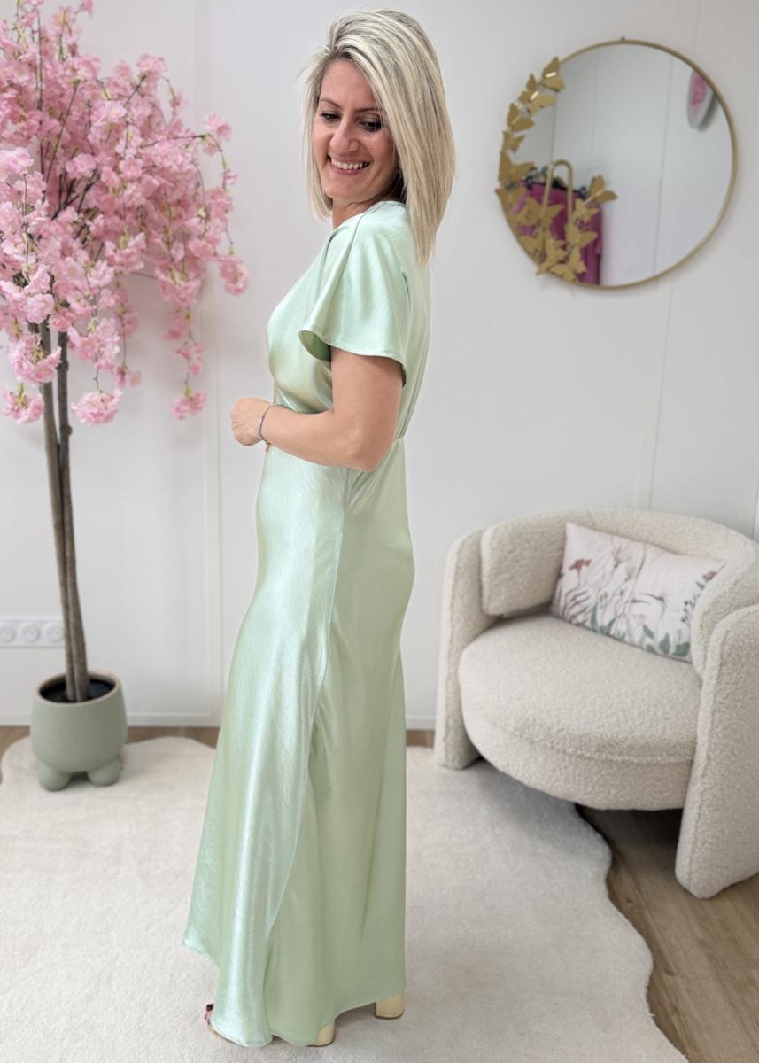 Robe Melodie vert d'eau