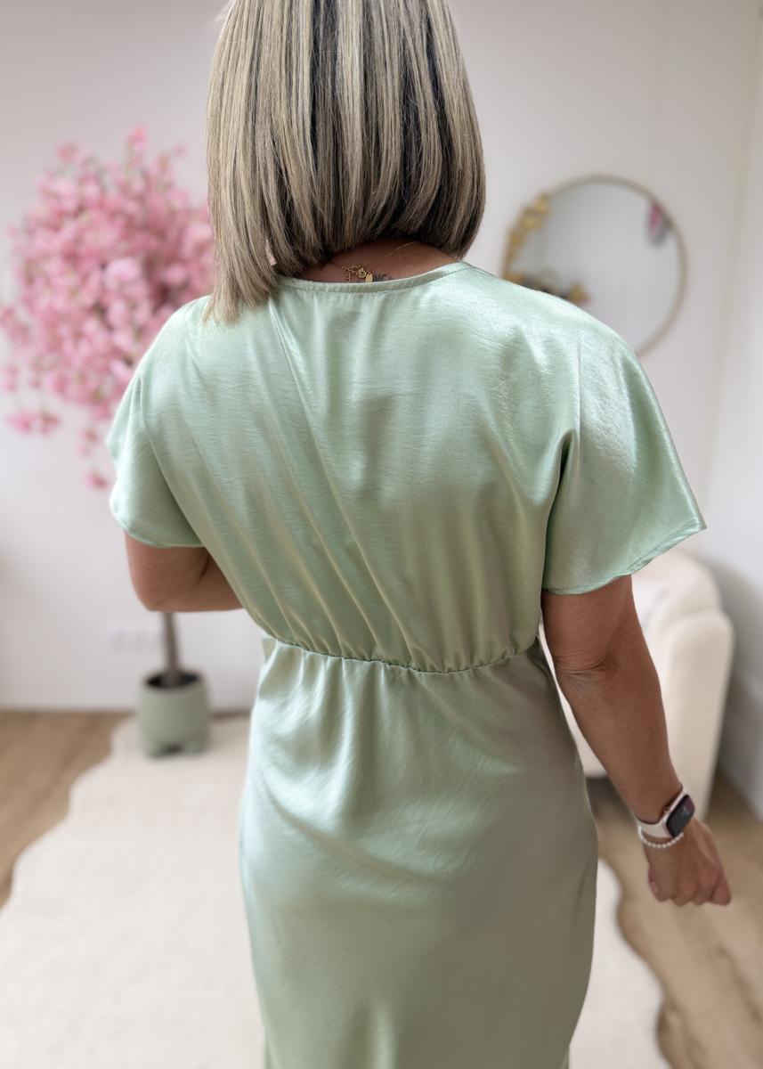 Robe Melodie vert d'eau