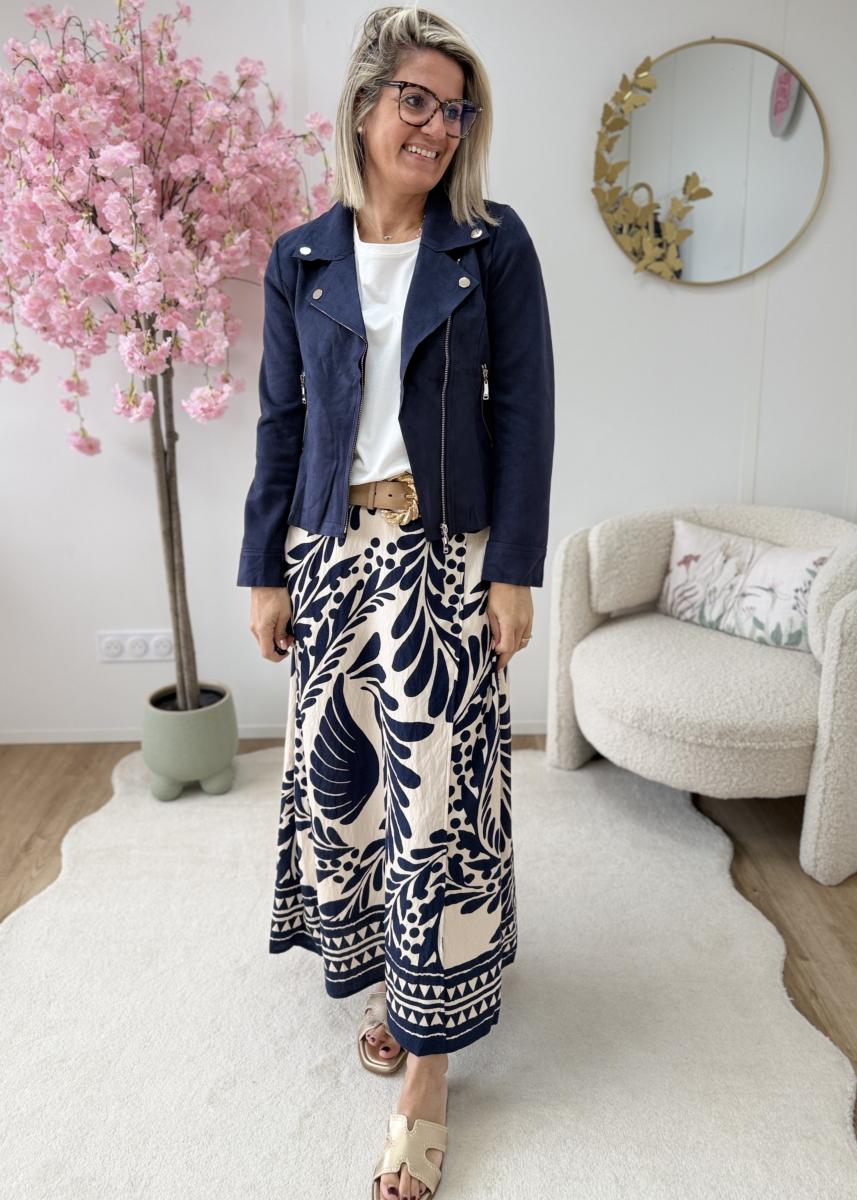 Tee shirt Aude marine