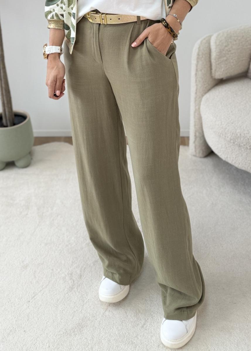 Pantalon Judith kaki
