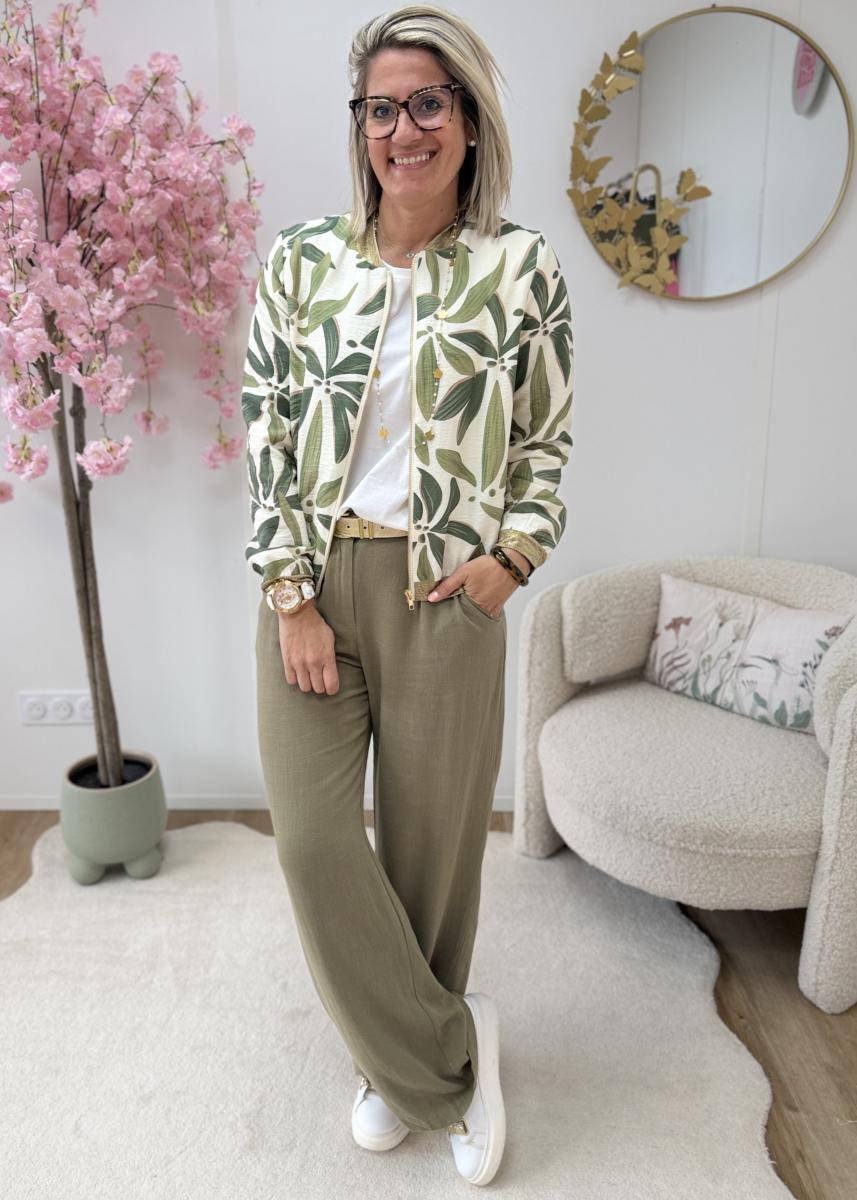 Pantalon Judith kaki