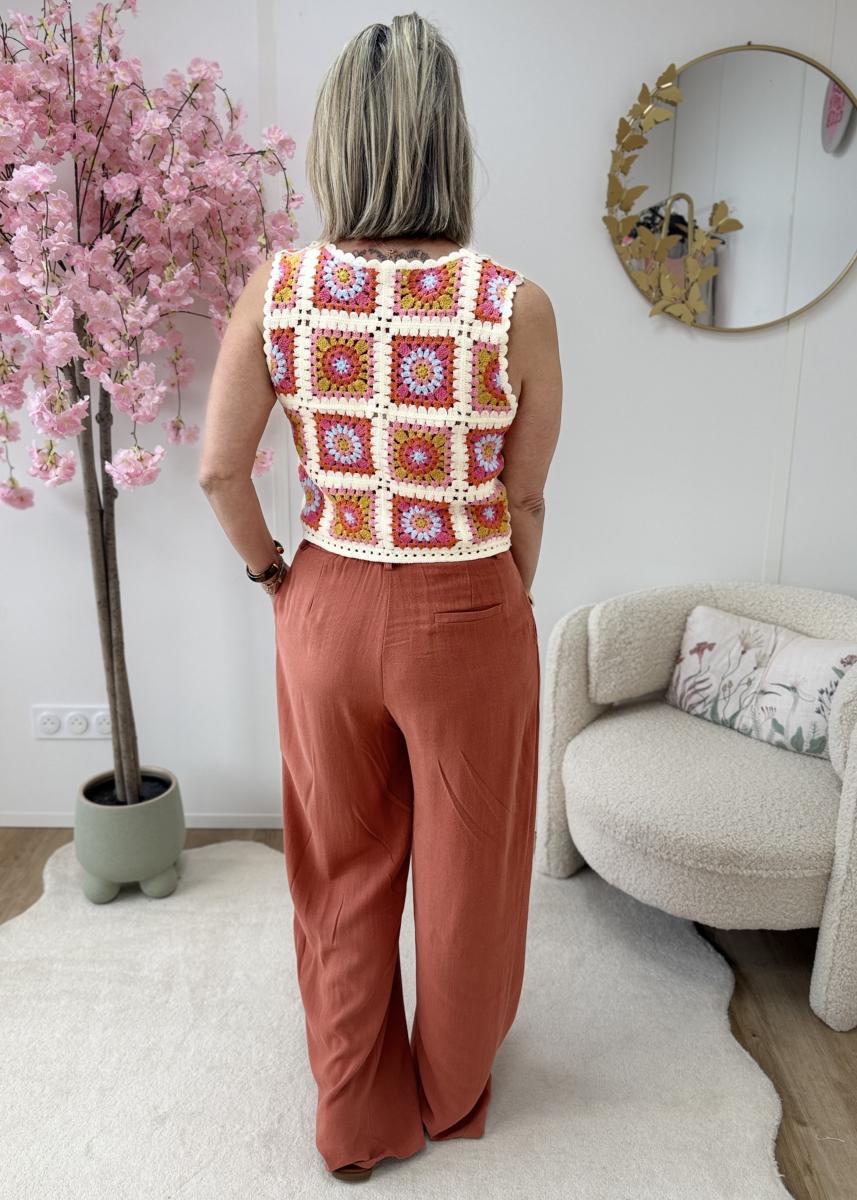Top Aya terracotta