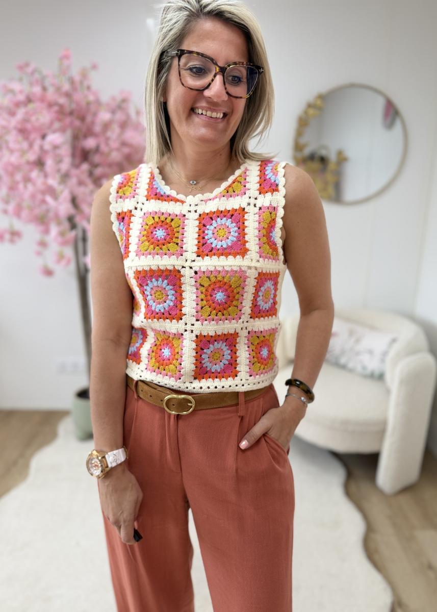 Top Aya terracotta