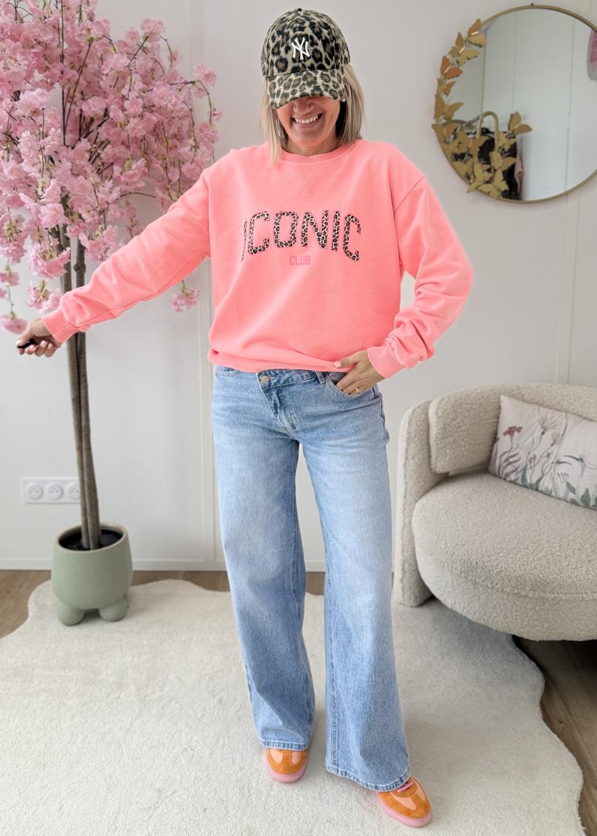 Sweat Logan corail
