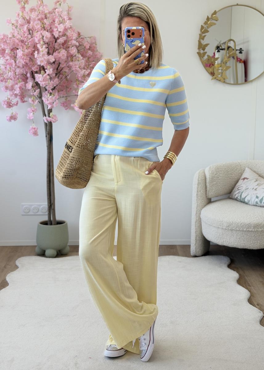 Pantalon Neyla jaune