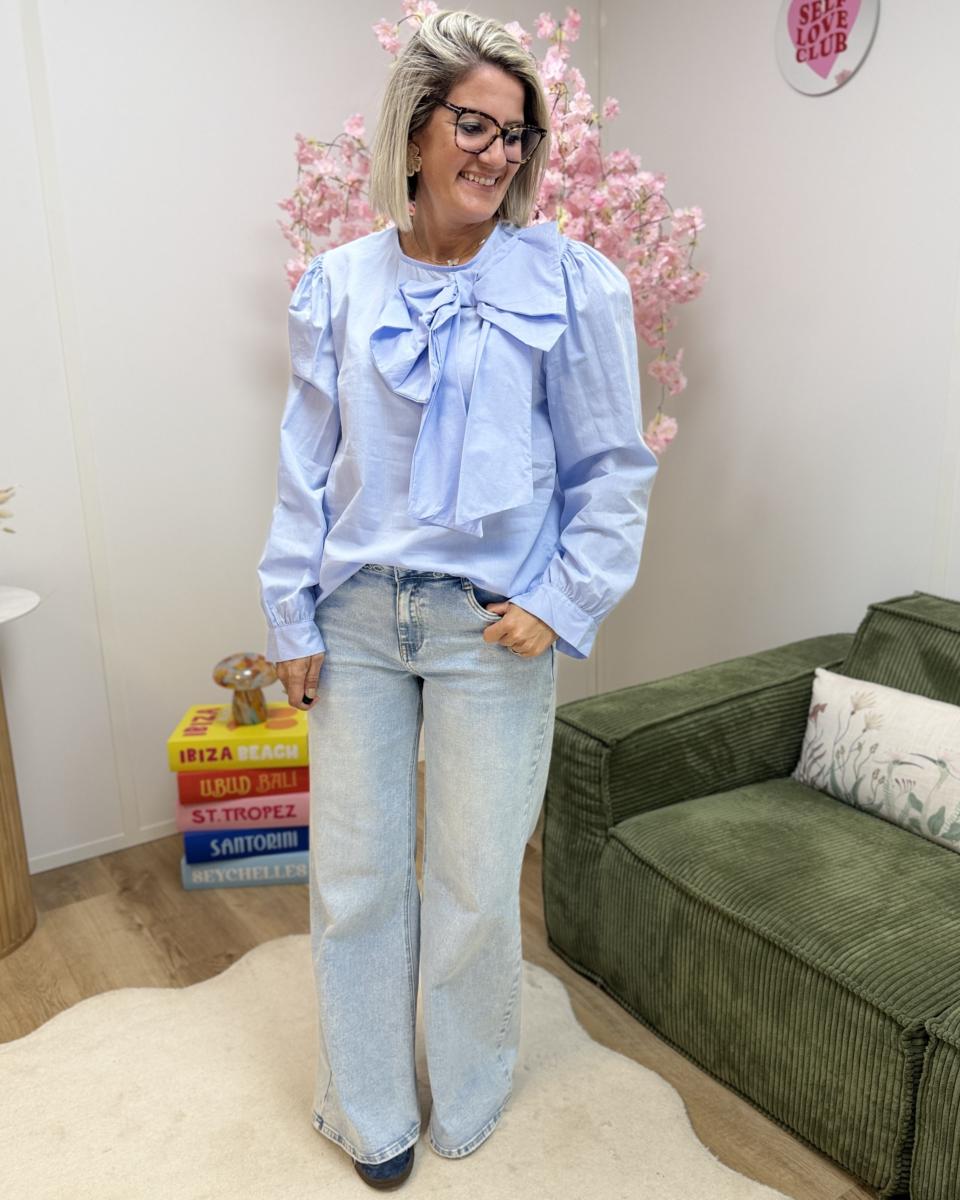 Blouse Louna bleue