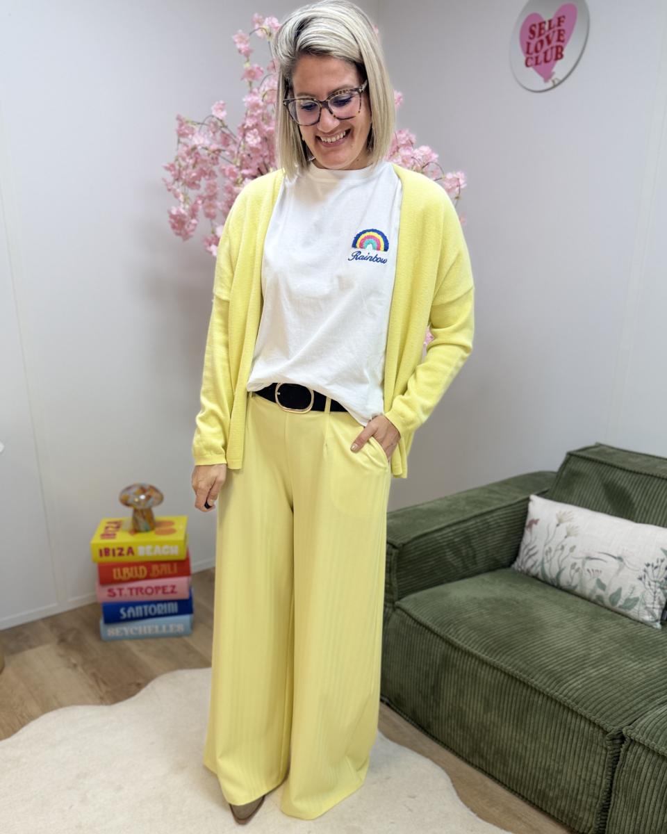 Pantalon Raphael jaune