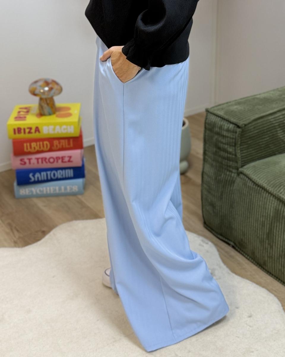 Pantalon Raphael bleu
