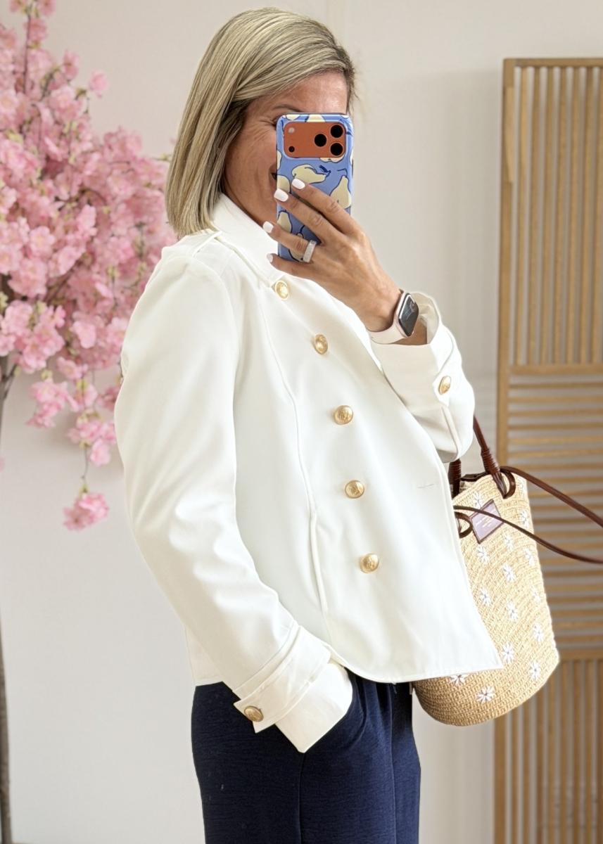 Veste Georgia blanche