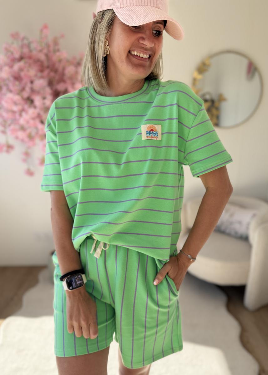 Ensemble beach vert