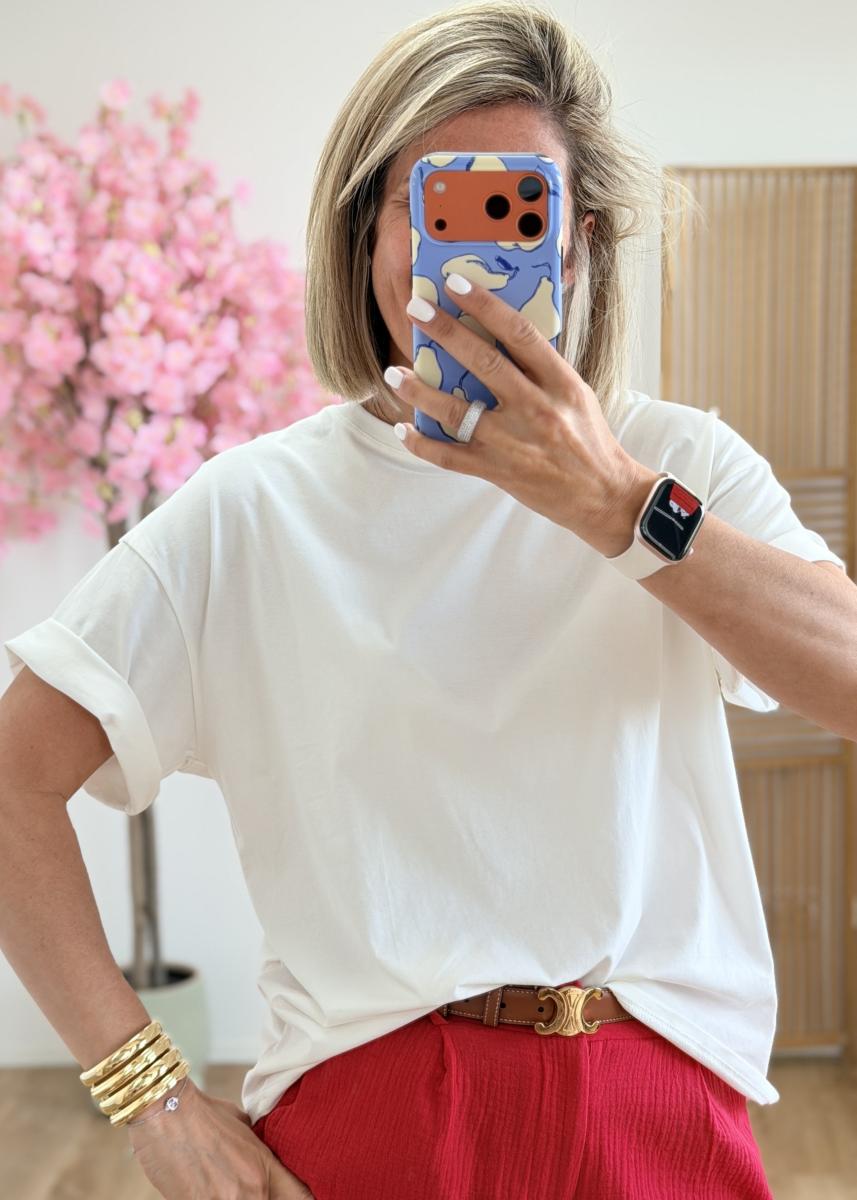 Tee shirt Lexie blanc