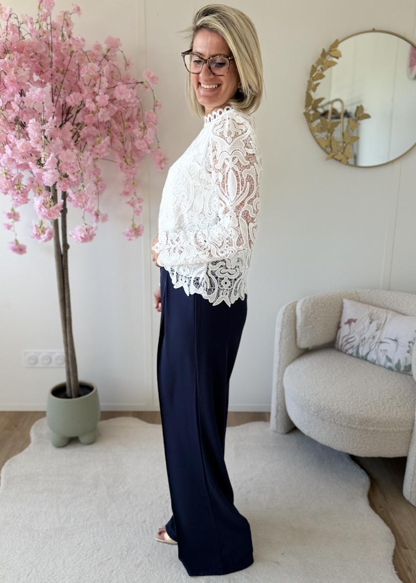 Pantalon Maelle marine