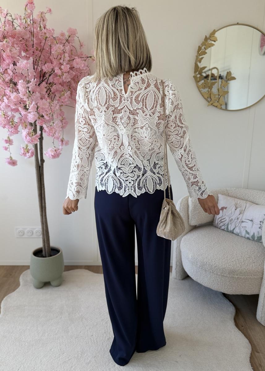 Pantalon Maelle marine