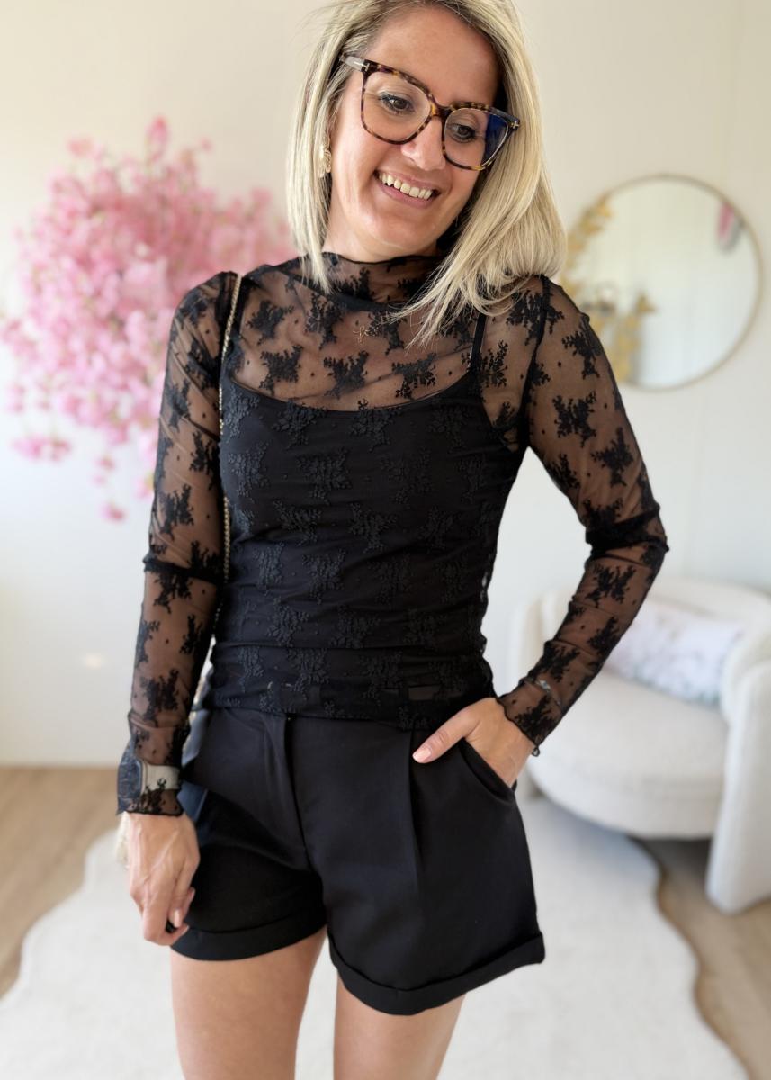 Top Malvina noir