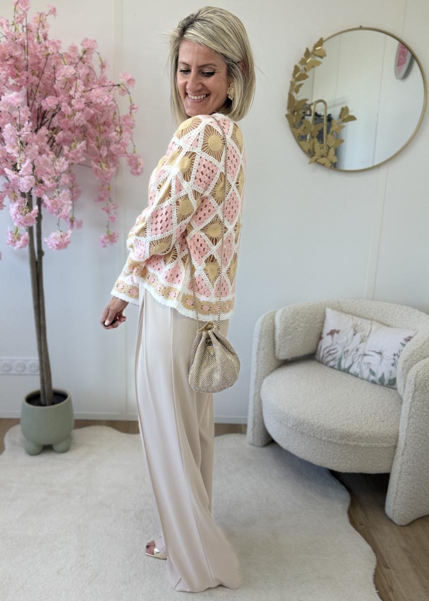 Pull Kloé rose