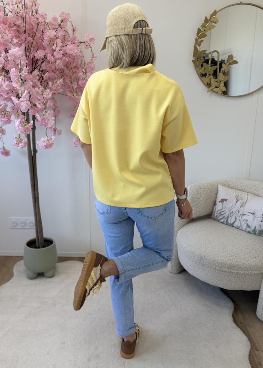 Sweat Kurt jaune