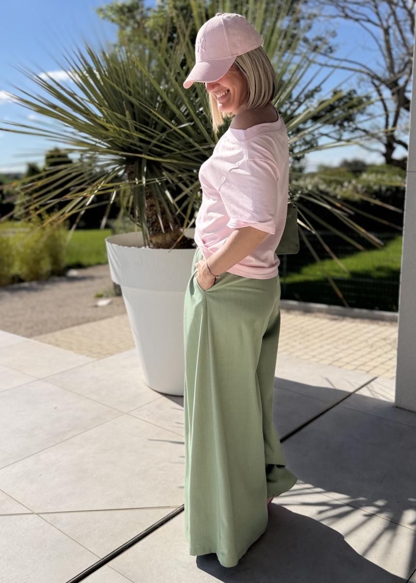 Pantalon Fiona vert