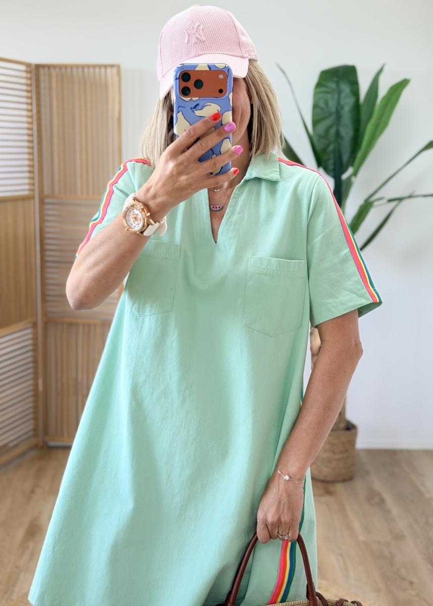 Robe Rainbow menthe