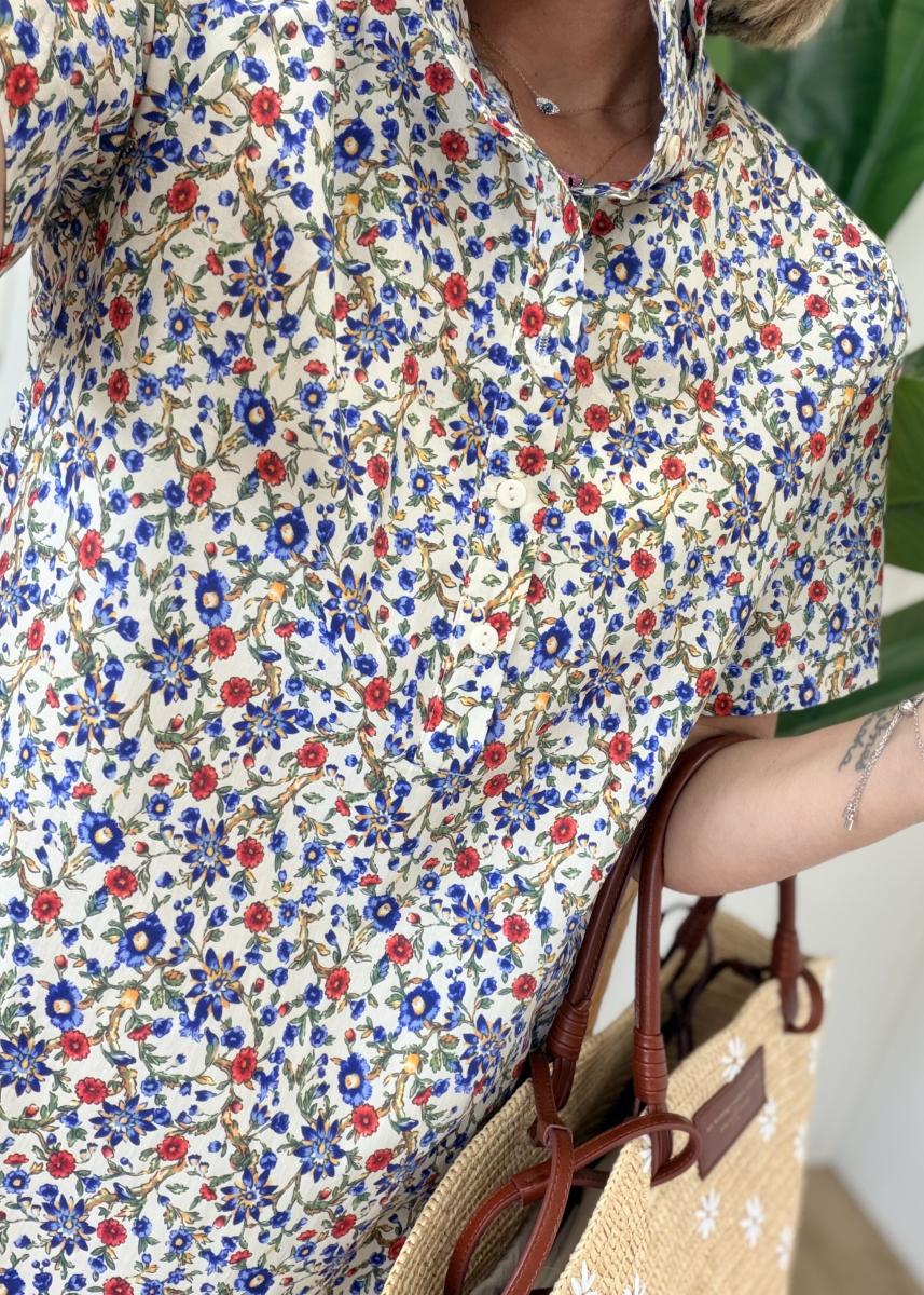 Robe Lison bleue