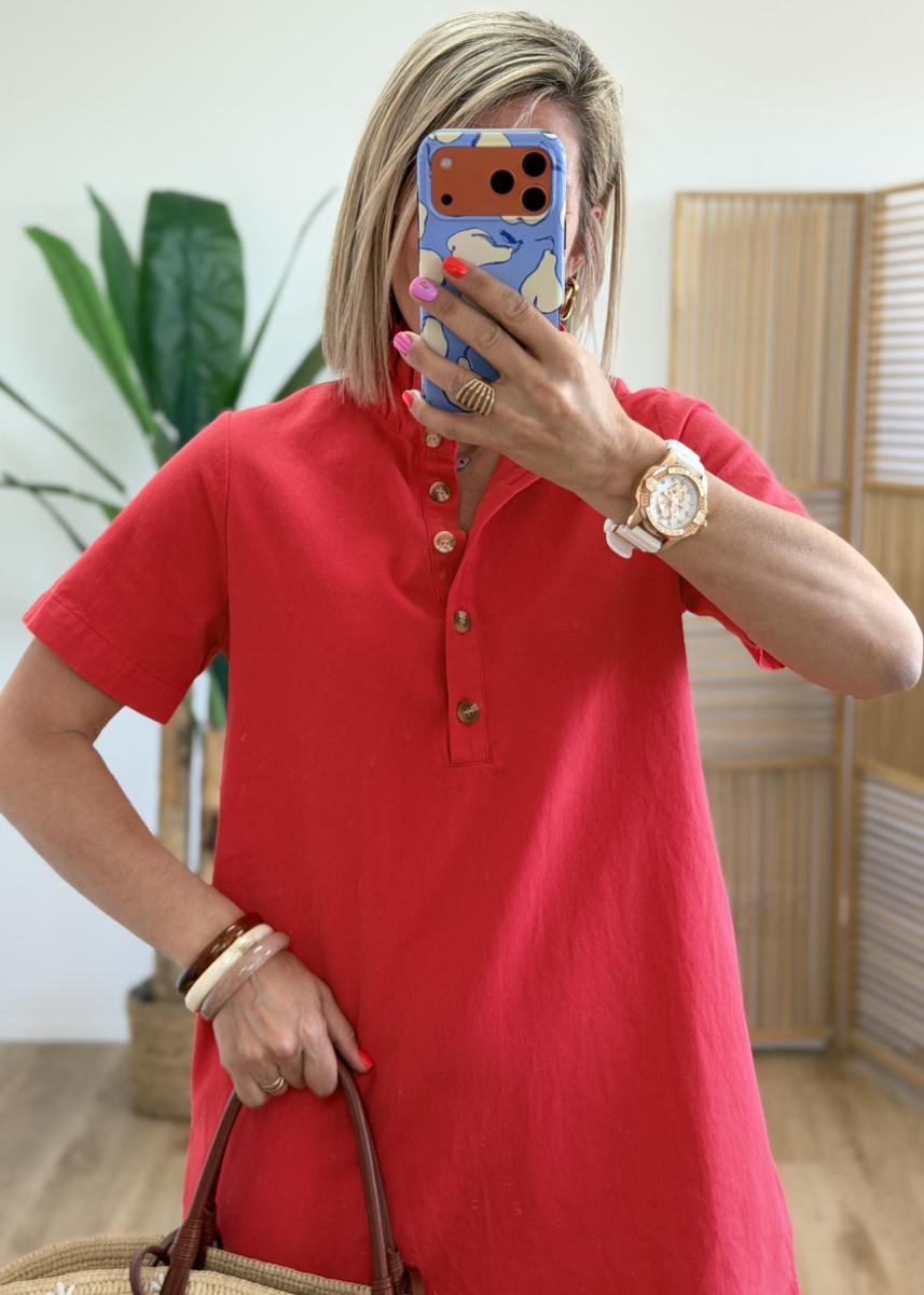 Robe Alexiane rouge