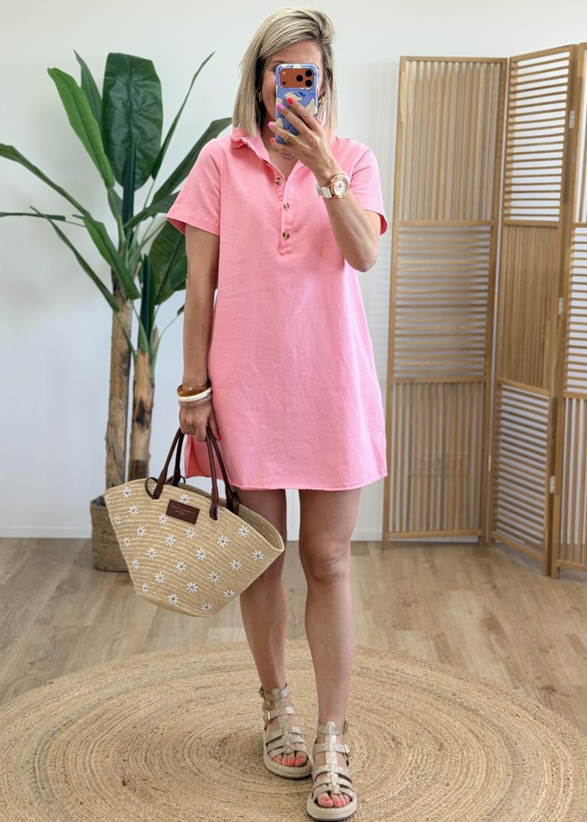 Robe Alexiane rose