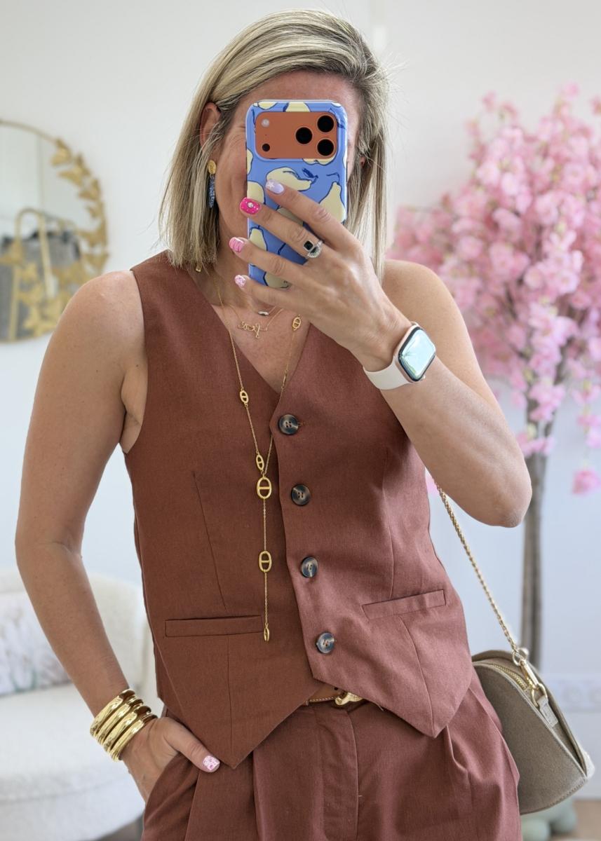 Ensemble Joy marron