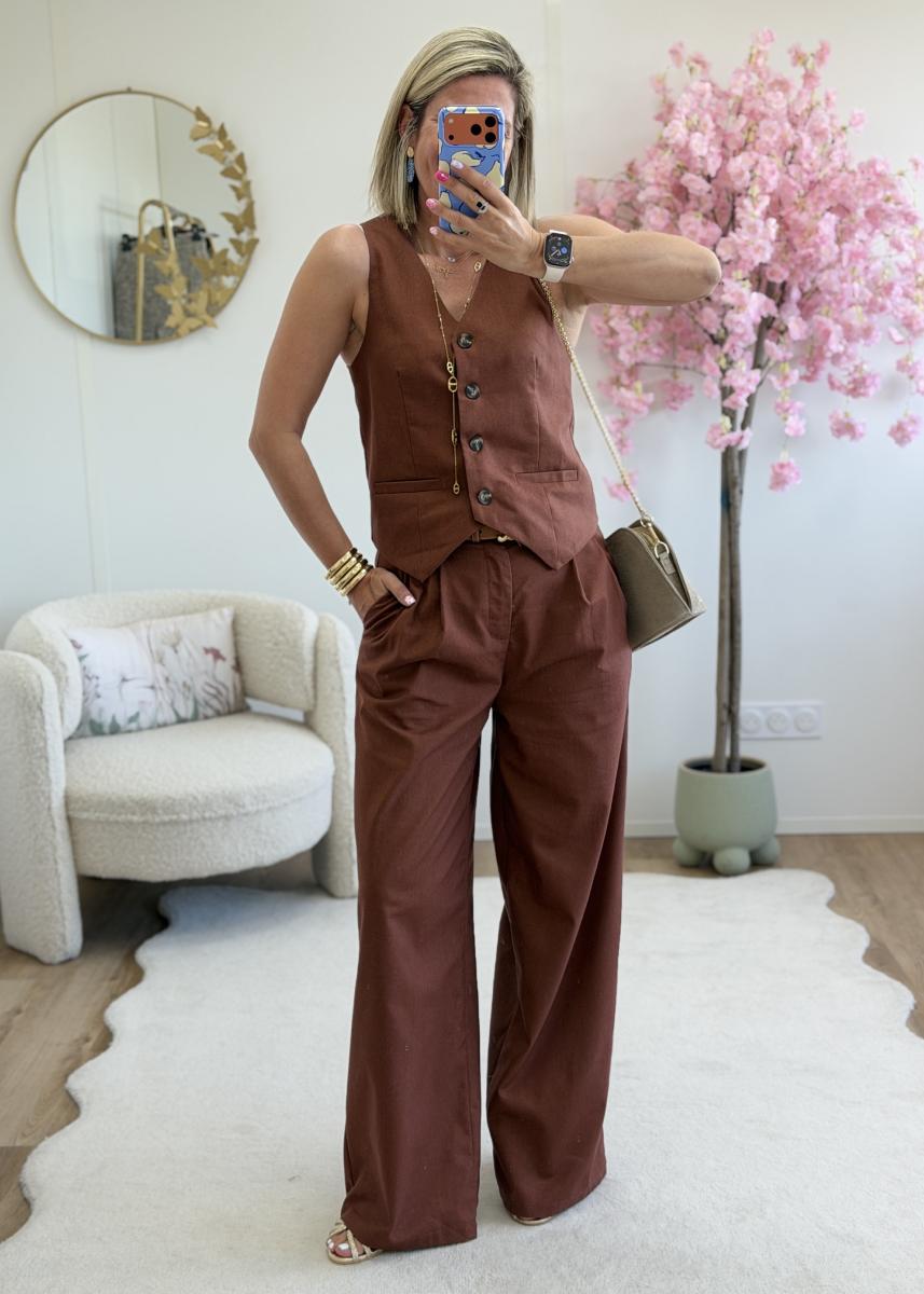Ensemble Joy marron