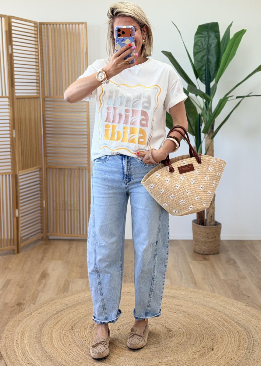 Tee shirt Ibiza blanc