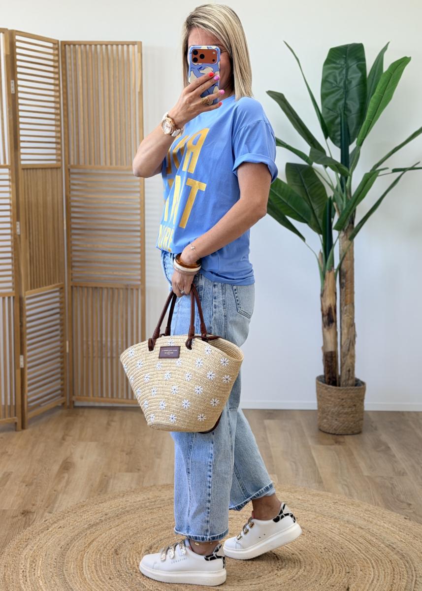Tee shirt St honore bleu