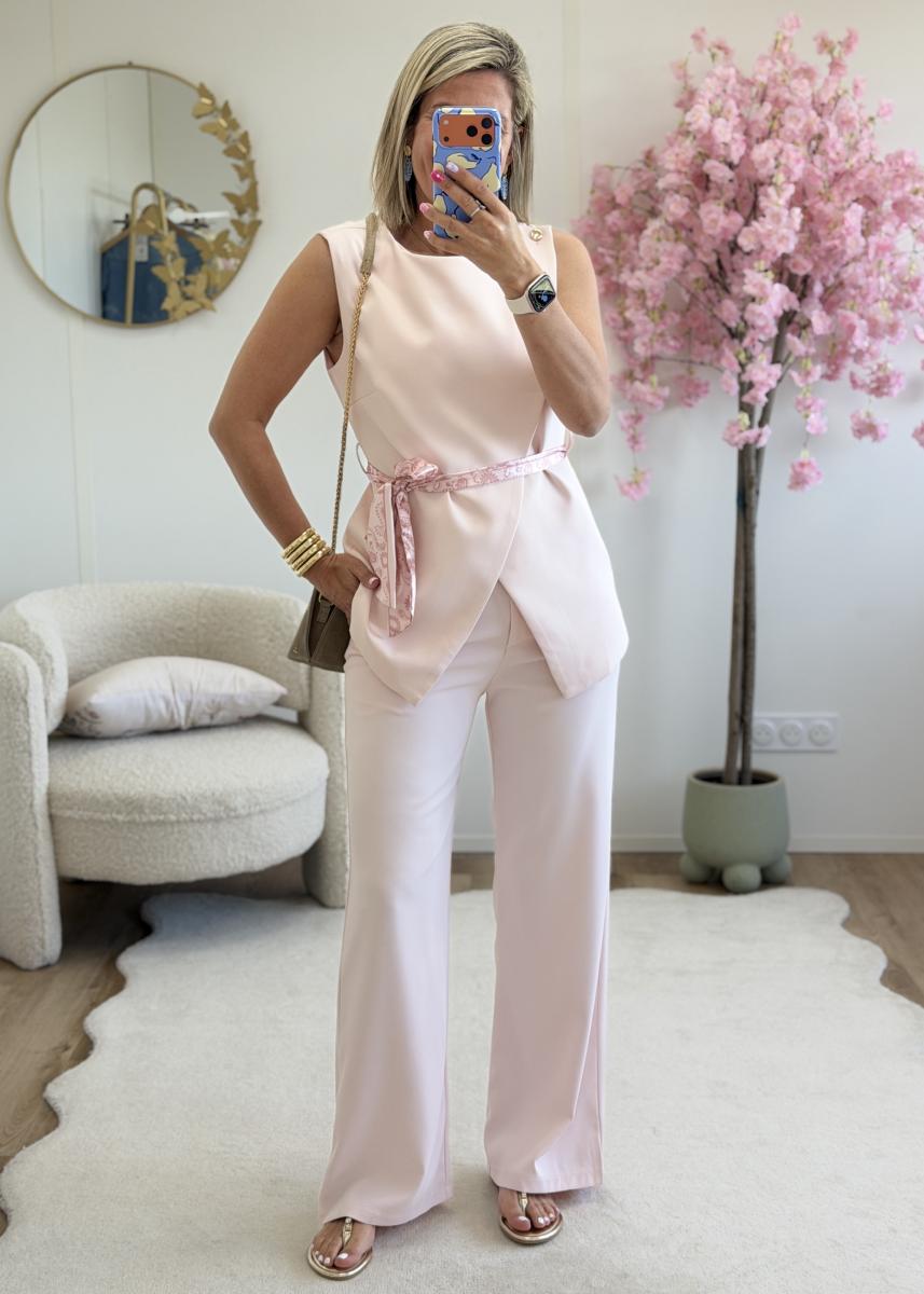 Pantalon Piper rose