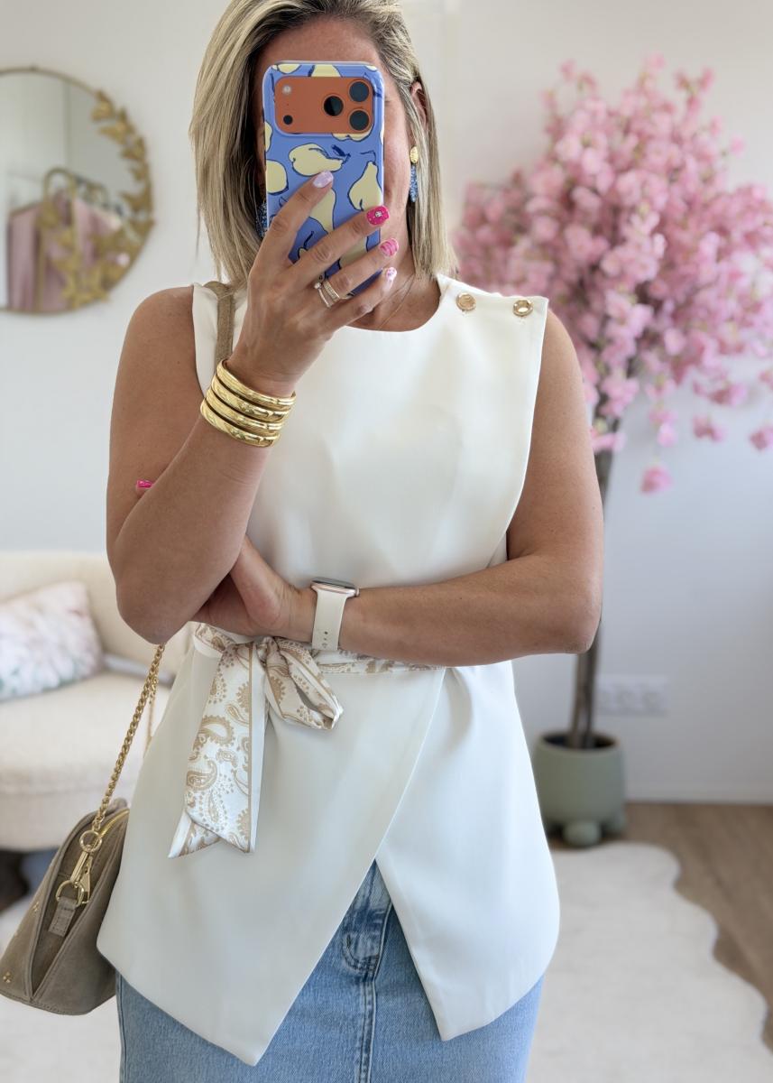 Veste Sacha blanche