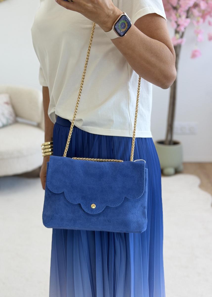 Sac à mains Dora bleu roi
