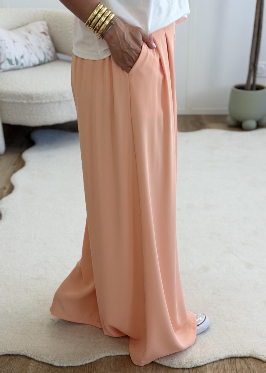 Pantalon Perrine corail
