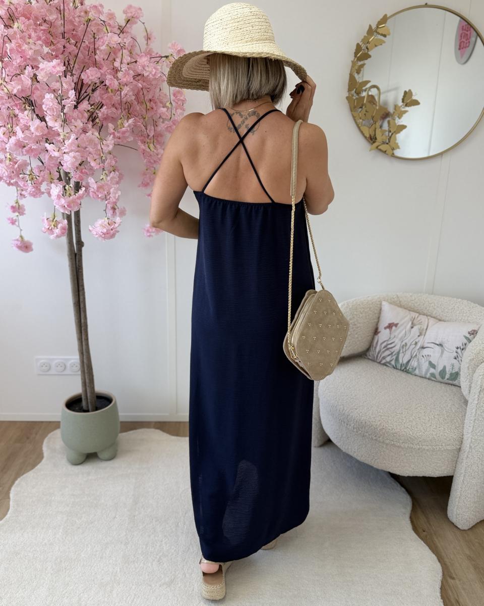Robe Justine marine