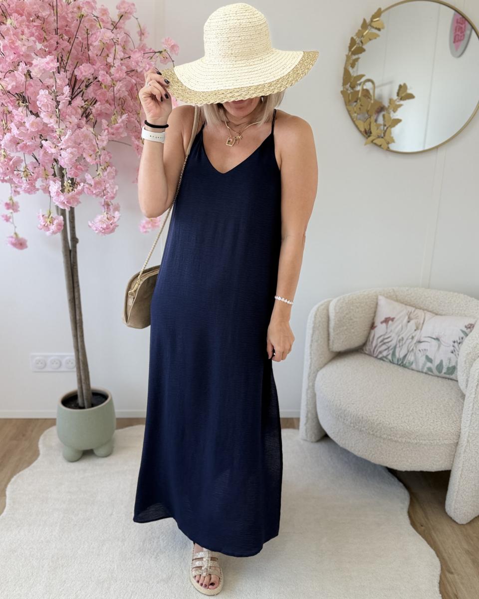 Robe Justine marine