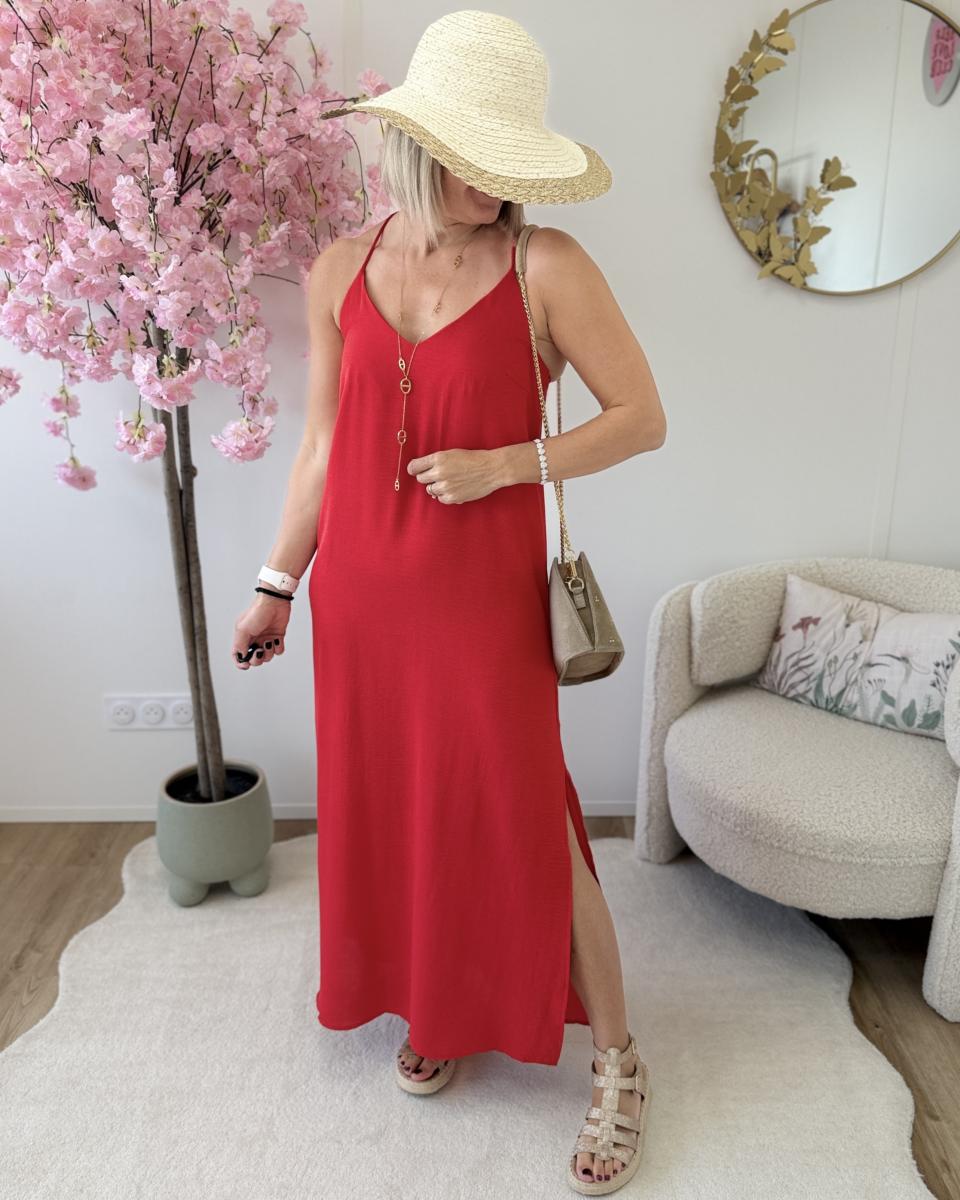 Robe Justine rouge