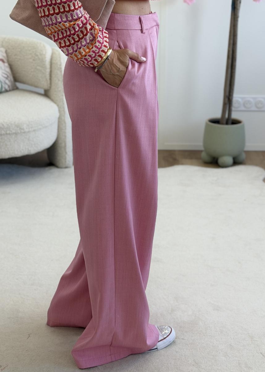Pantalon Fiona rose