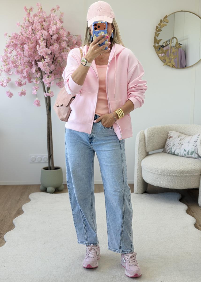 Gilet Wing rose