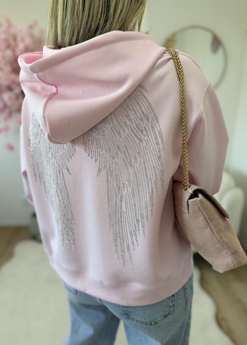 Gilet Wing rose