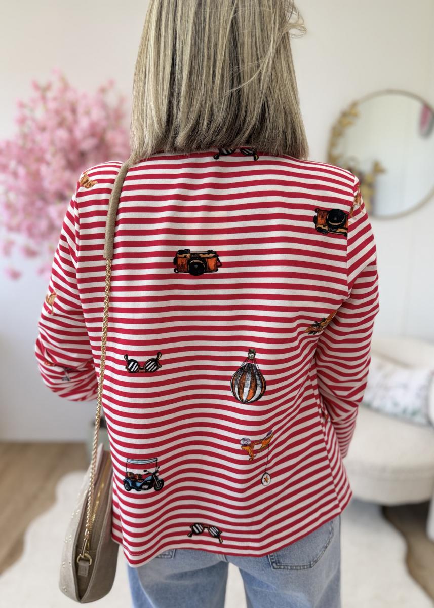 Blazer Tobby rouge