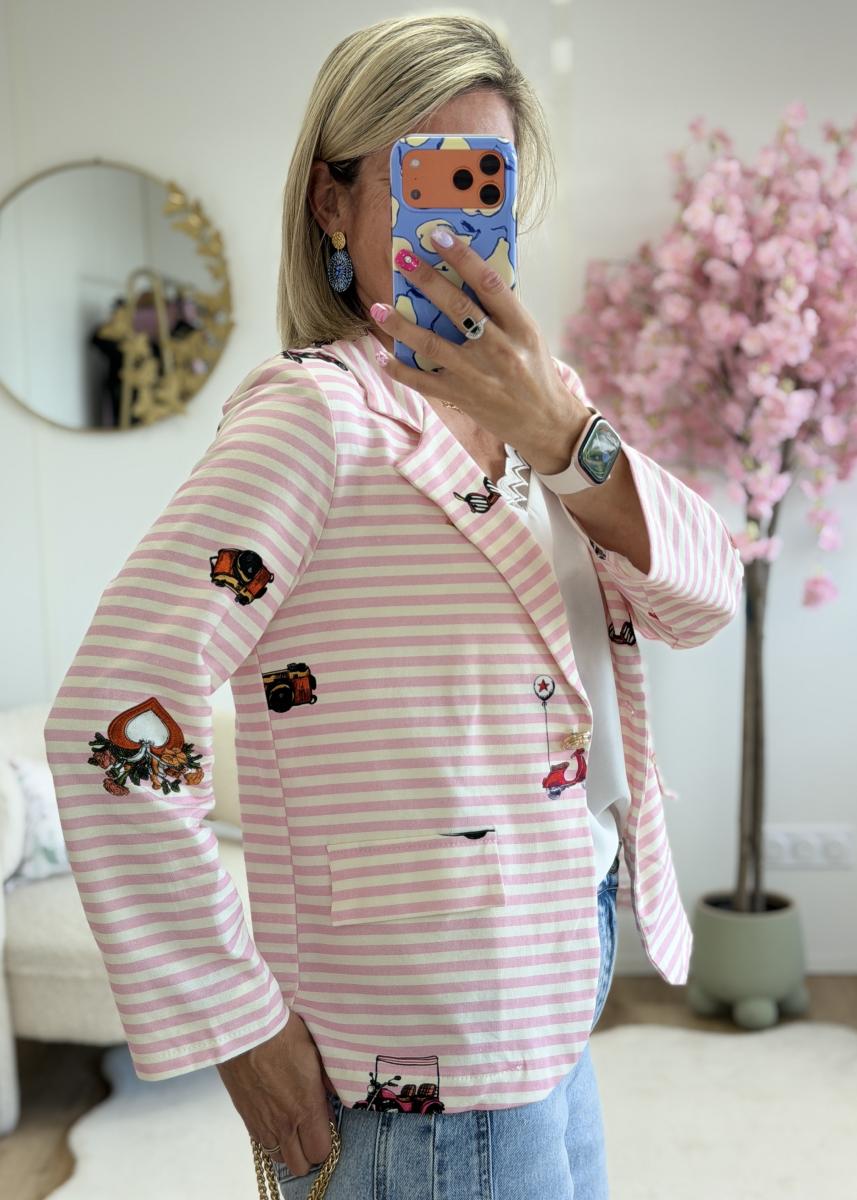 Blazer Tobby rose