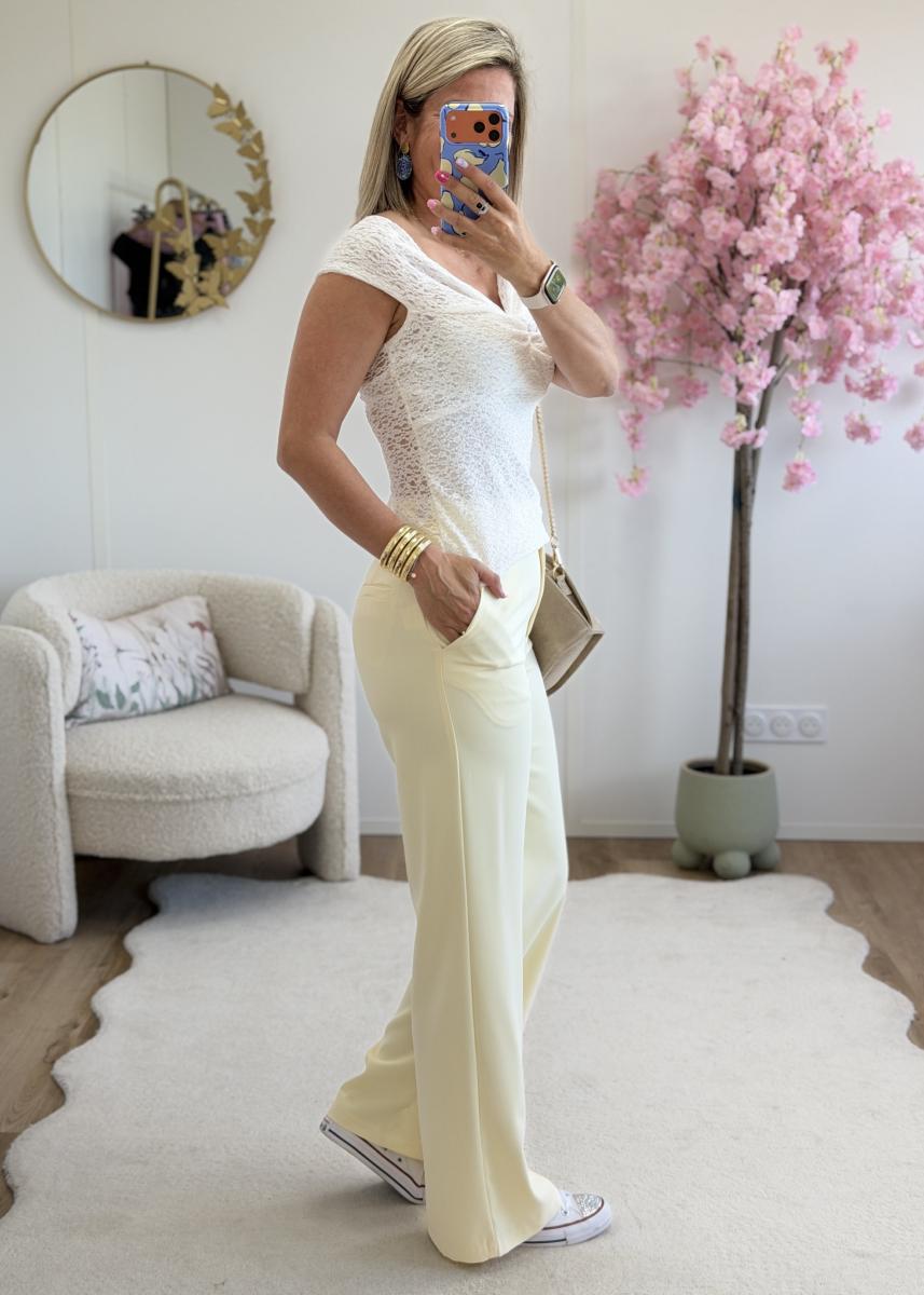 Pantalon Piper jaune