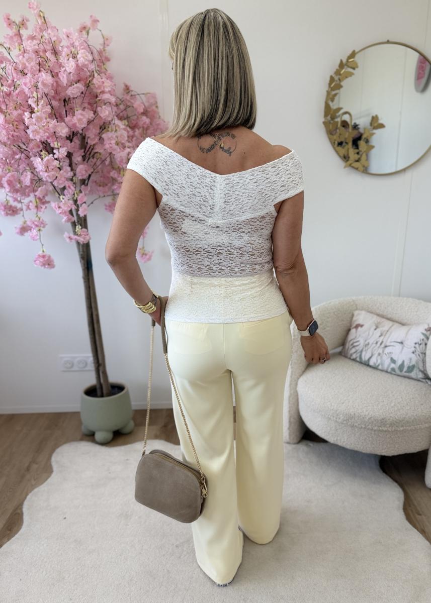 Top Lola blanc